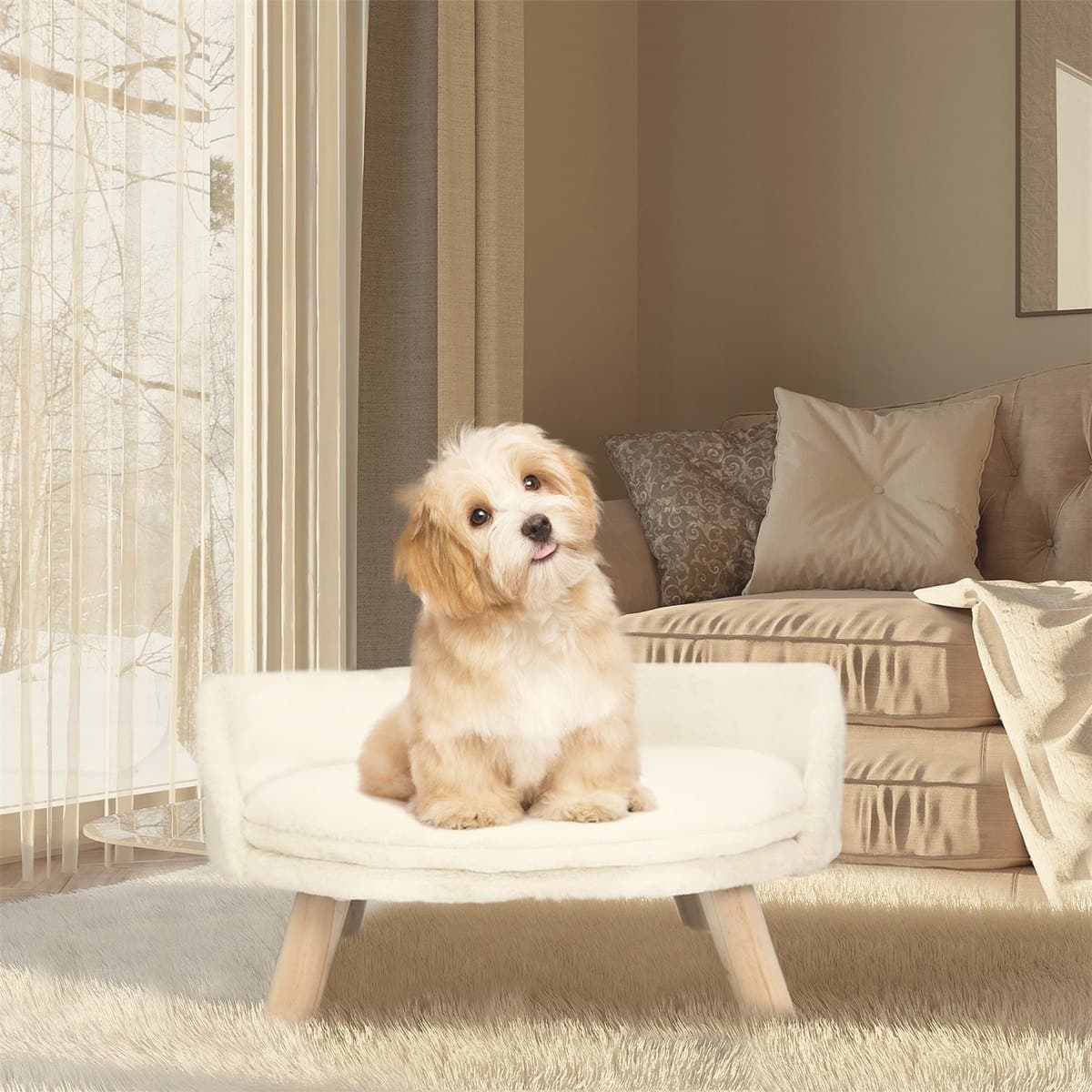The Throne Raised Dog Sofa